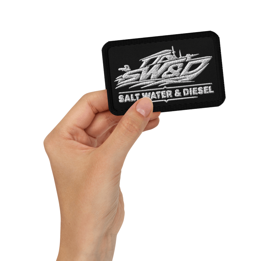 Saltwater & Diesel embroidered patches