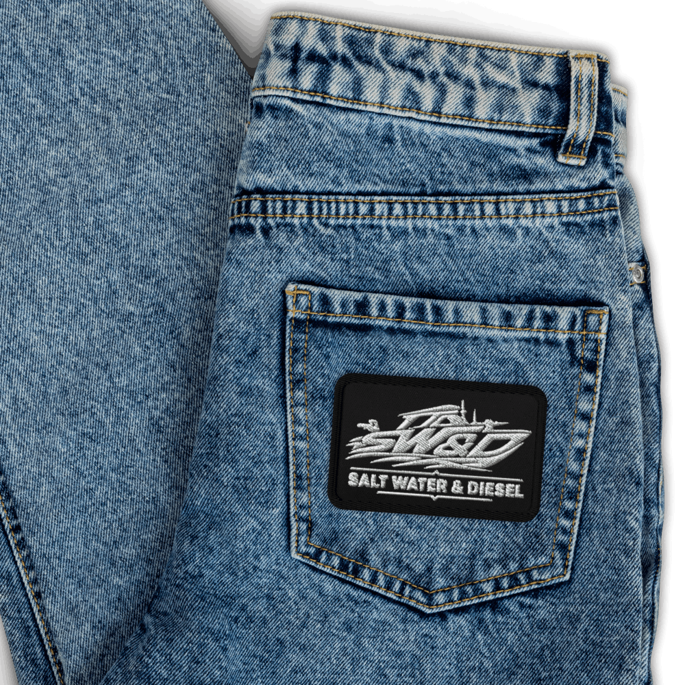 Saltwater & Diesel embroidered patches