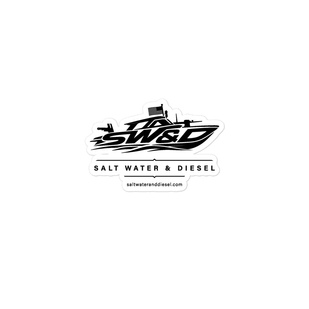 Saltwater & Diesel sticker pack