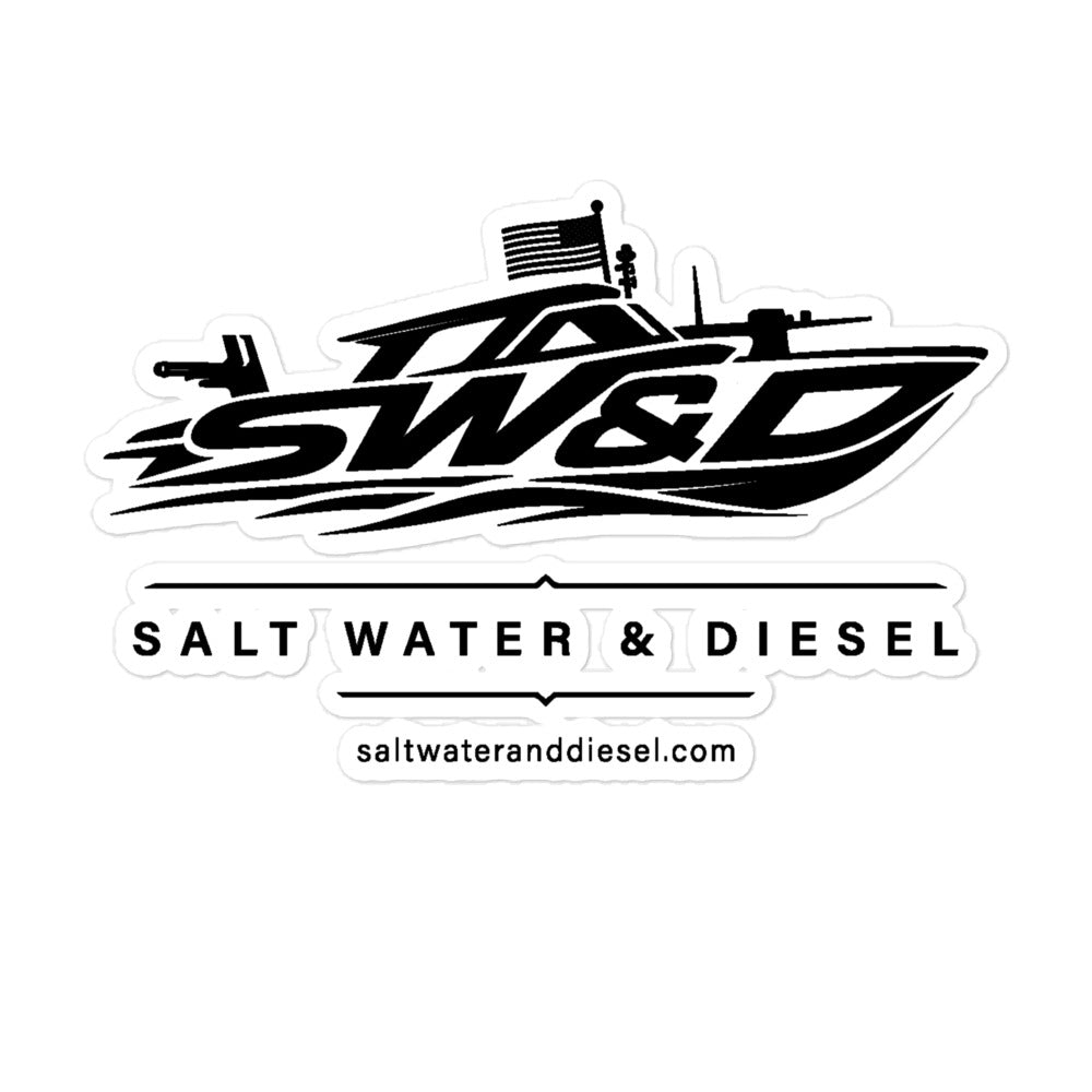 Saltwater & Diesel sticker pack