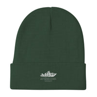 Saltwater & Diesel embroidered beanie