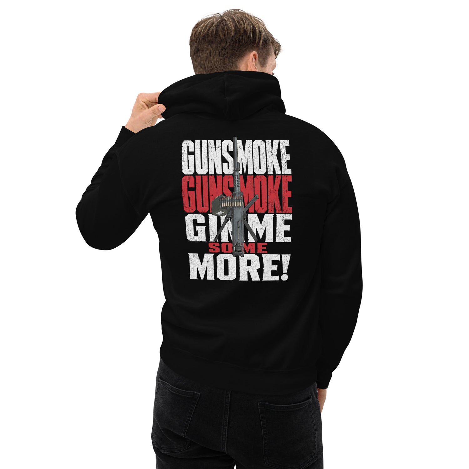 Gunsmoke graphic hoodie by Saltwater & Diesel