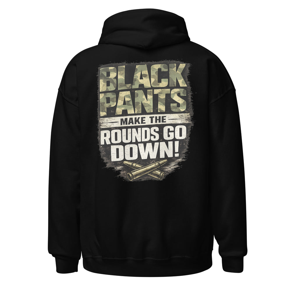 Black Pants graphic hoodie by Saltwater & Diesel