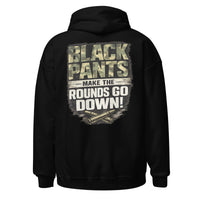 Black Pants graphic hoodie by Saltwater & Diesel