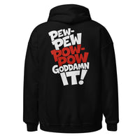 PEW-PEW graphic hoodie by Saltwater & Diesel