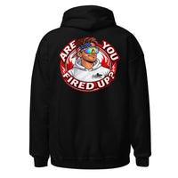 Are You Fired Up graphic hoodie by Saltwater & Diesel