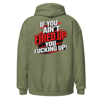 Fired Up graphic hoodie by Saltwater & Diesel