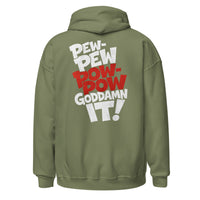 PEW-PEW graphic hoodie by Saltwater & Diesel