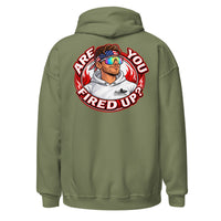 Are You Fired Up graphic hoodie by Saltwater & Diesel