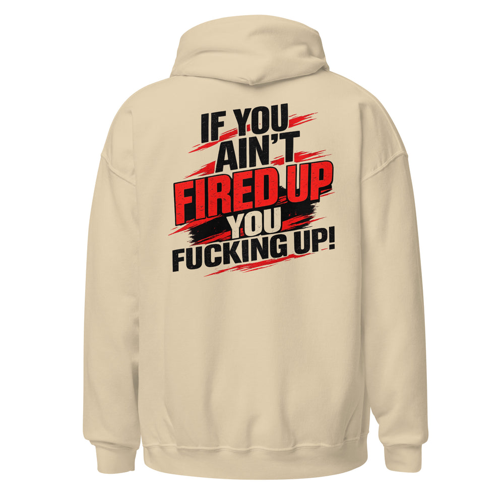 Fired Up graphic hoodie by Saltwater & Diesel