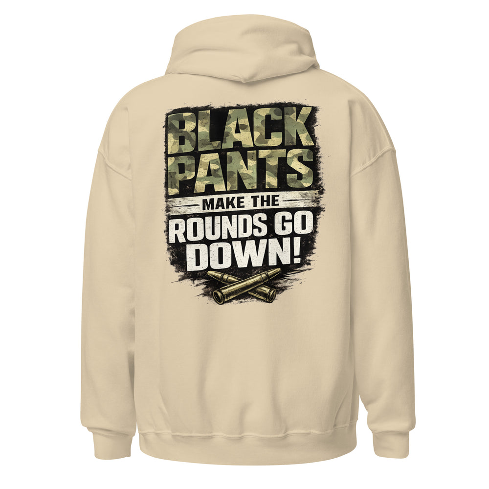 Black Pants graphic hoodie by Saltwater & Diesel