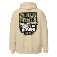 Black Pants graphic hoodie by Saltwater & Diesel