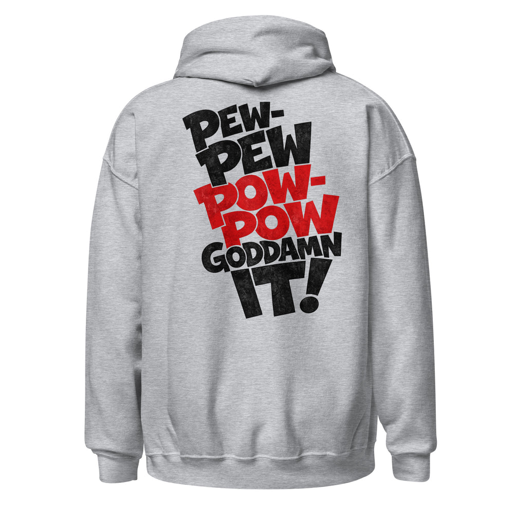 PEW-PEW graphic hoodie by Saltwater & Diesel