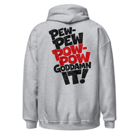 PEW-PEW graphic hoodie by Saltwater & Diesel