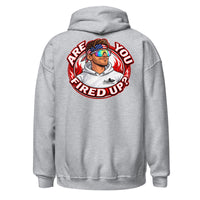 Are You Fired Up graphic hoodie by Saltwater & Diesel