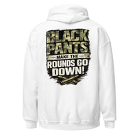 Black Pants graphic hoodie by Saltwater & Diesel
