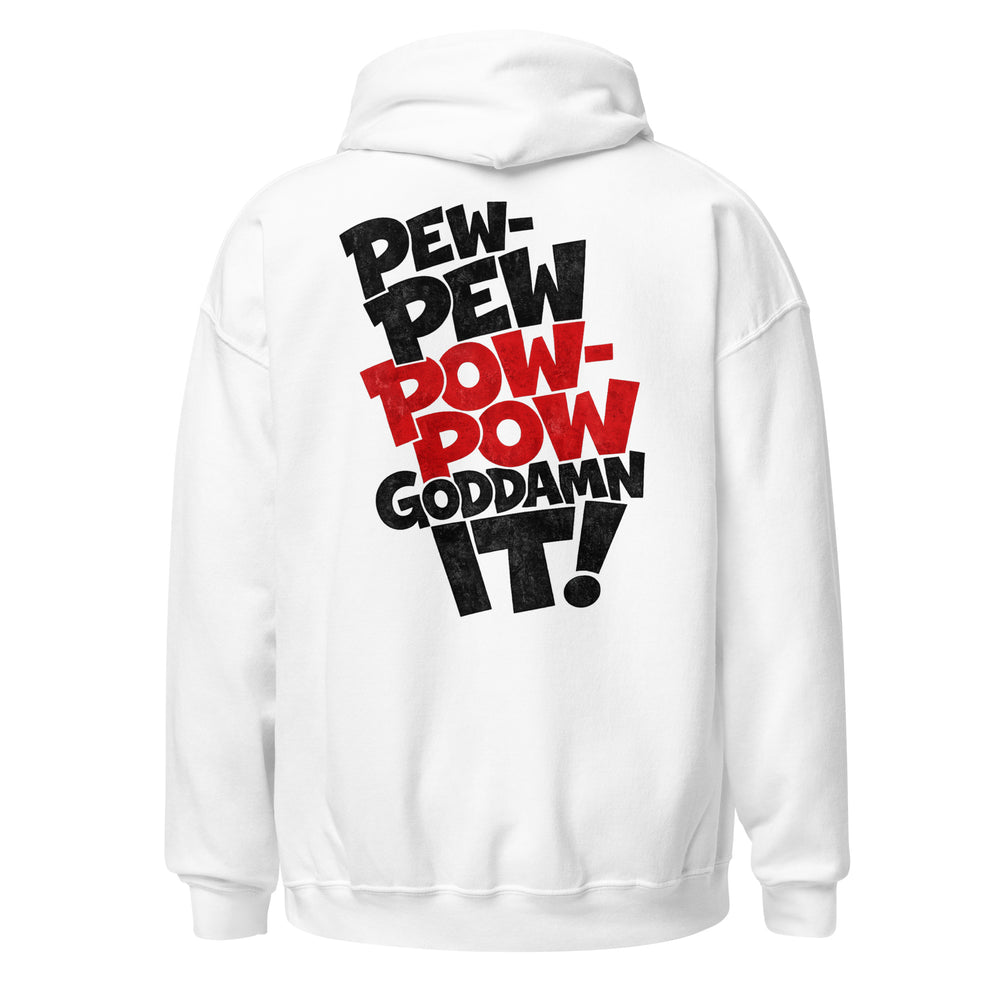 PEW-PEW graphic hoodie by Saltwater & Diesel