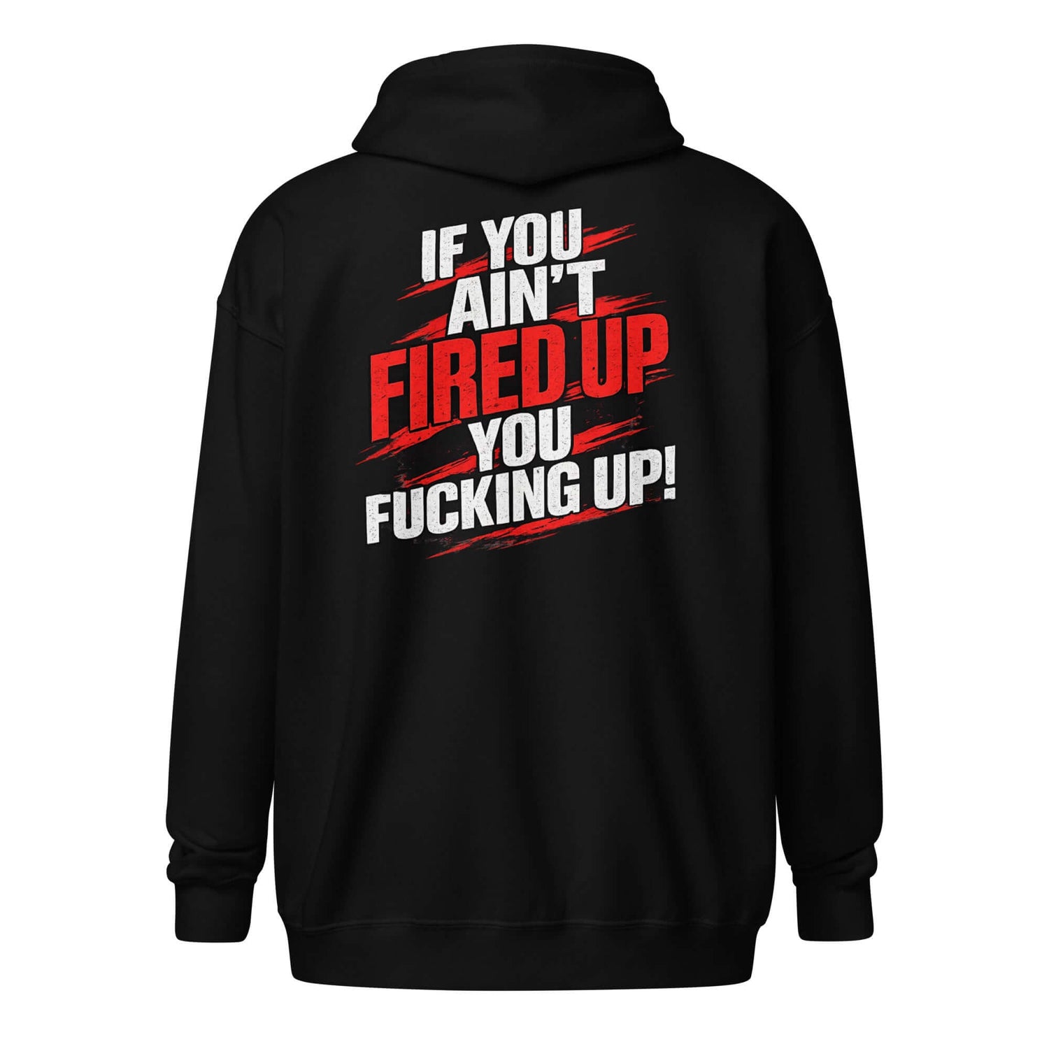Fired Up graphic zip hoodie by Saltwater & Diesel