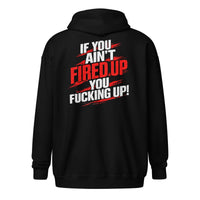 Fired Up graphic zip hoodie by Saltwater & Diesel