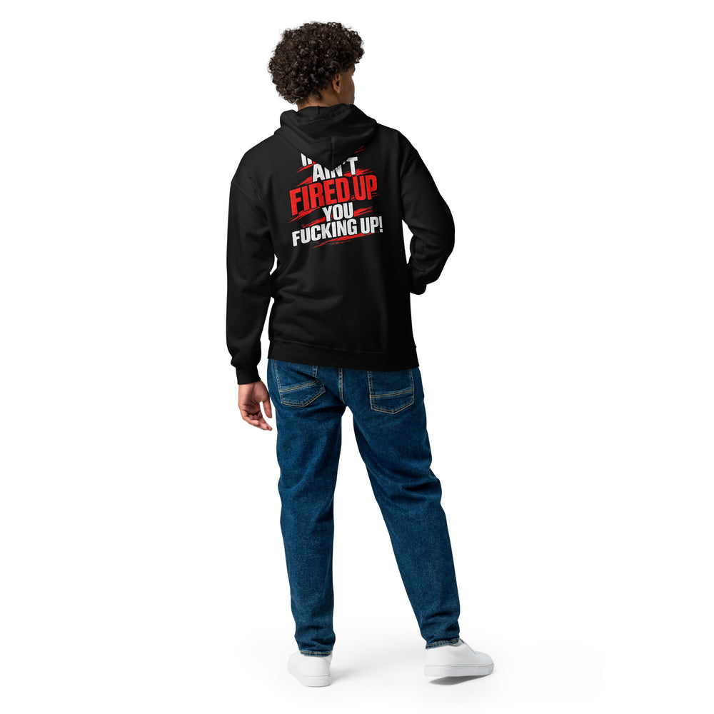 Fired Up graphic zip hoodie by Saltwater & Diesel