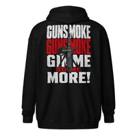 Gunsmoke graphic zip hoodie by Saltwater & Diesel