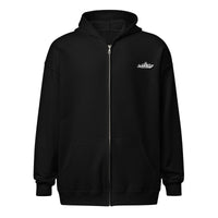 Cock It graphic zip hoodie by Saltwater & Diesel