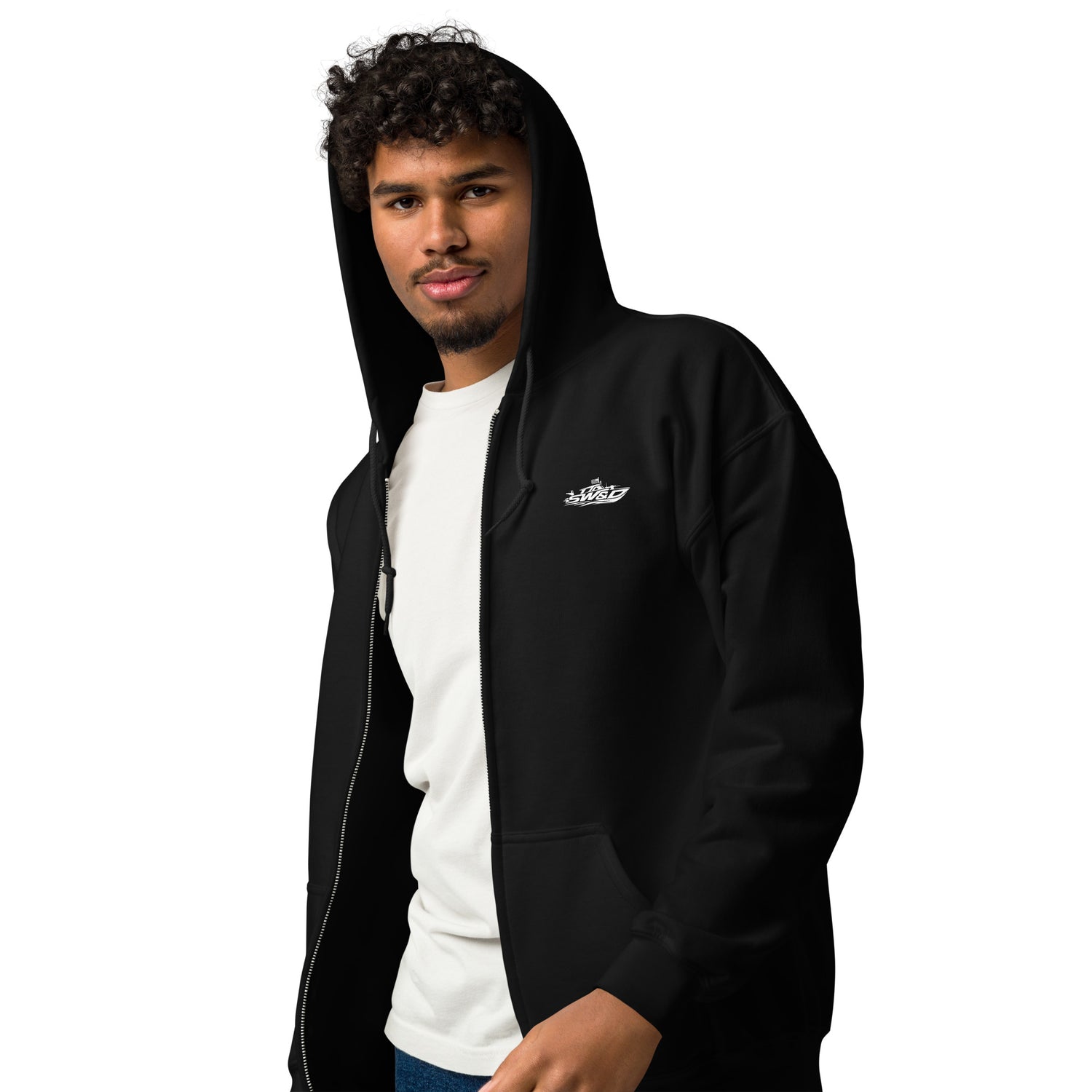 13 Days On The Range graphic zip hoodie by Saltwater & Diesel