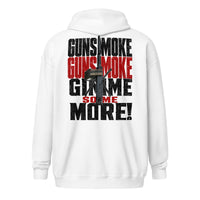 Gunsmoke graphic zip hoodie by Saltwater & Diesel