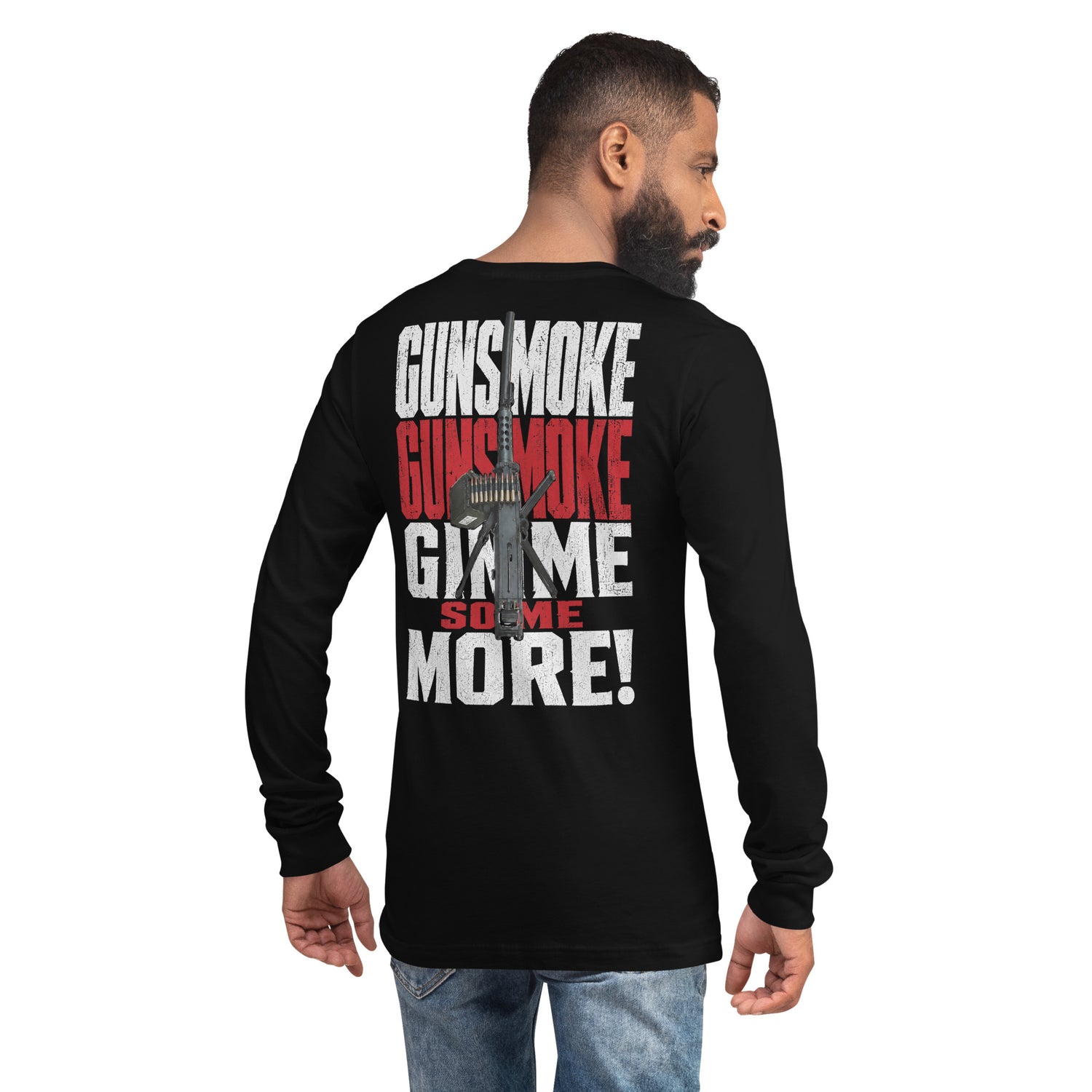 Gunsmoke graphic long sleeve t-shirt by Saltwater & Diesel