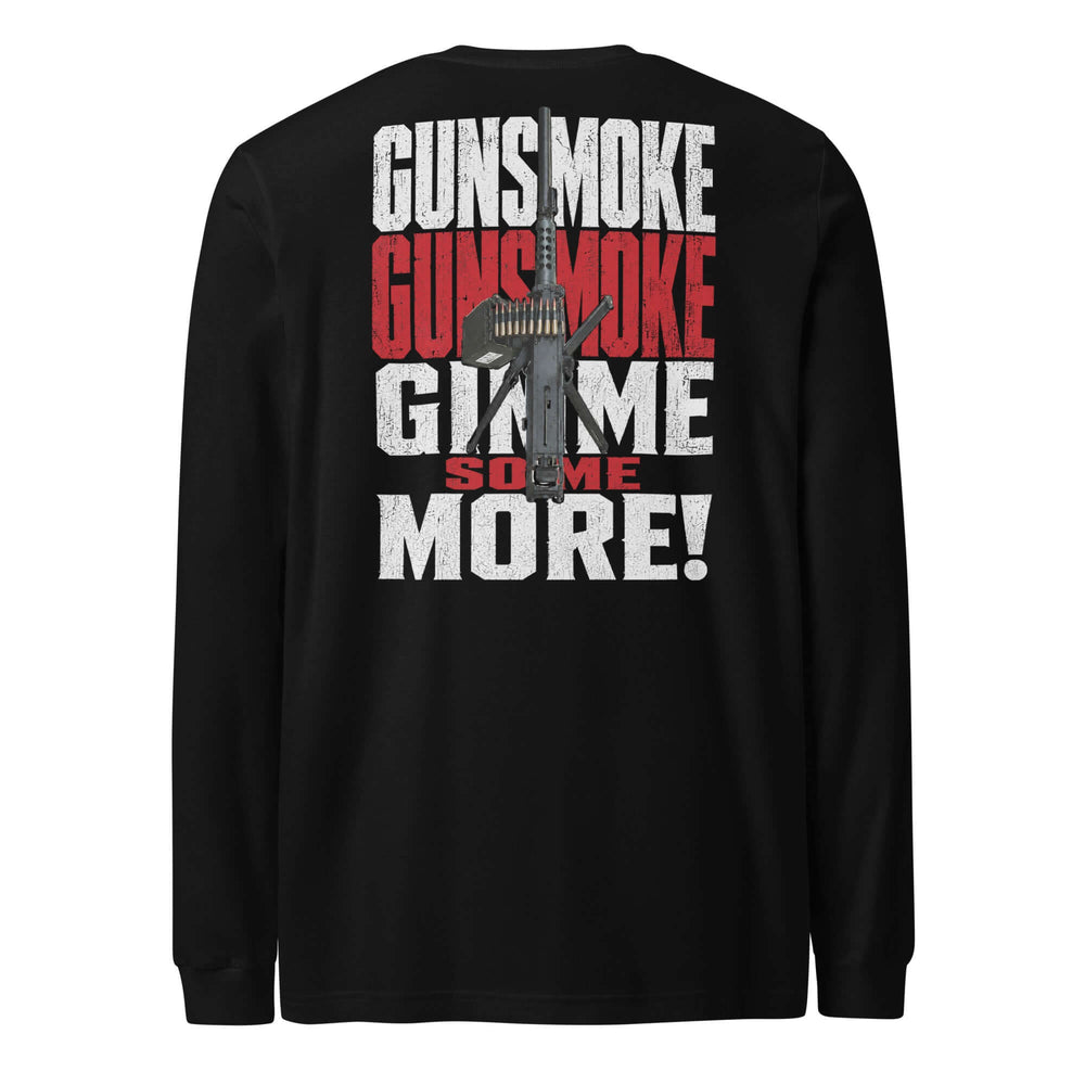 Gunsmoke graphic long sleeve t-shirt by Saltwater & Diesel