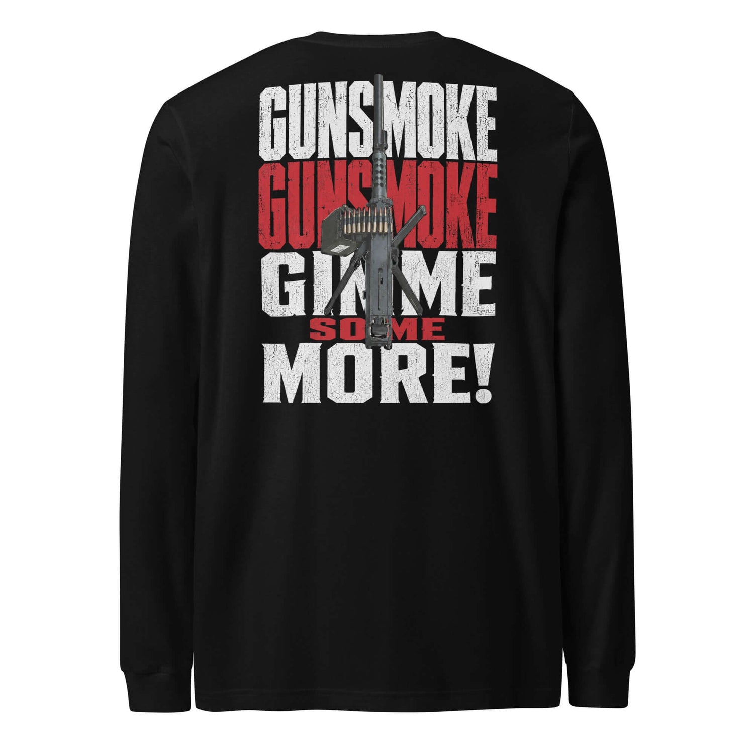 Gunsmoke graphic long sleeve t-shirt by Saltwater & Diesel