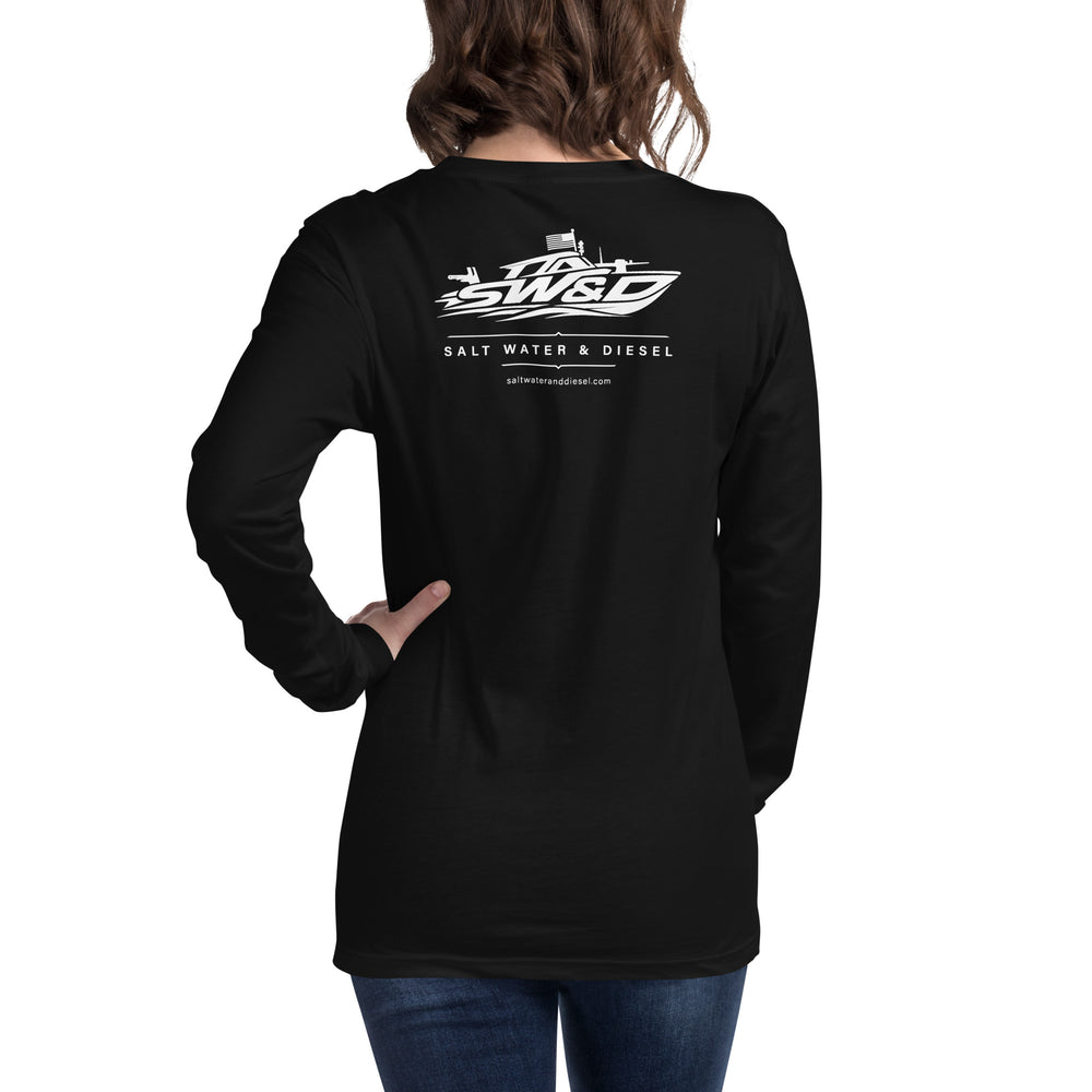 Saltwater & Diesel long sleeve graphic t-shirt