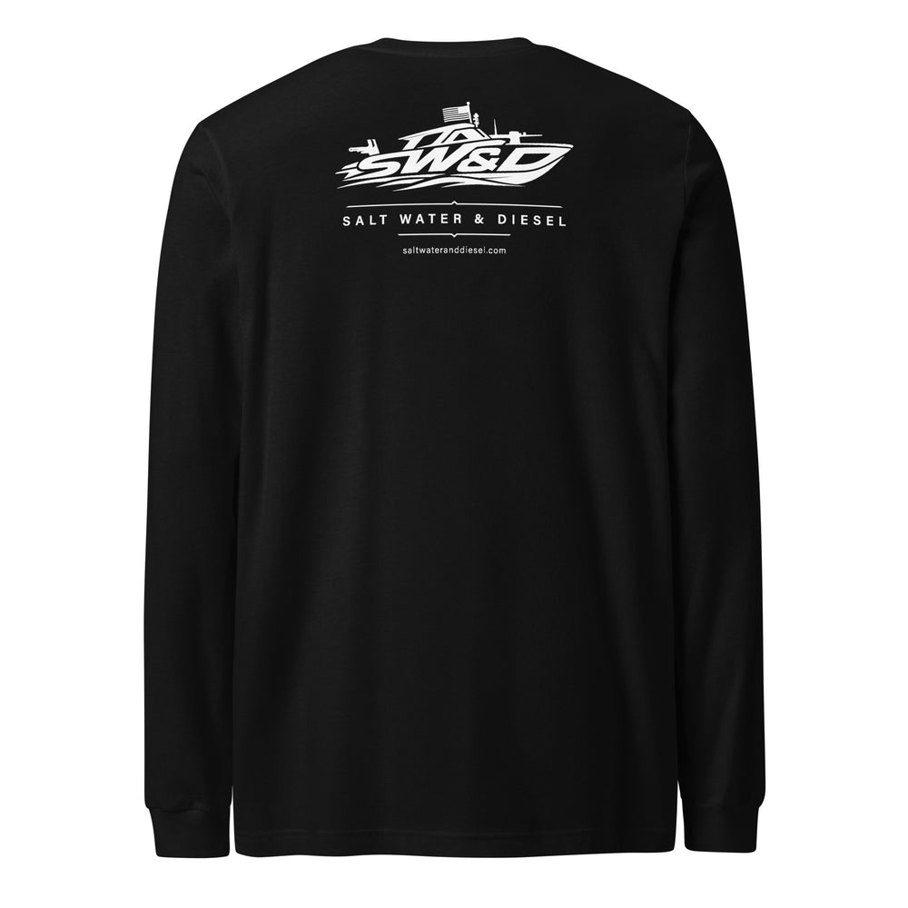 Saltwater & Diesel long sleeve graphic t-shirt