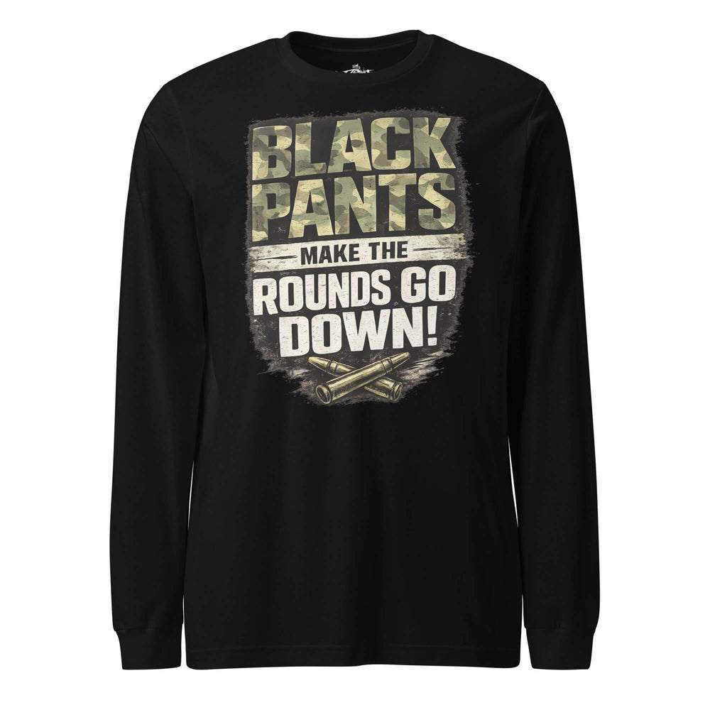 Black Pants graphic long sleeve t-shirt by Saltwater & Diesel