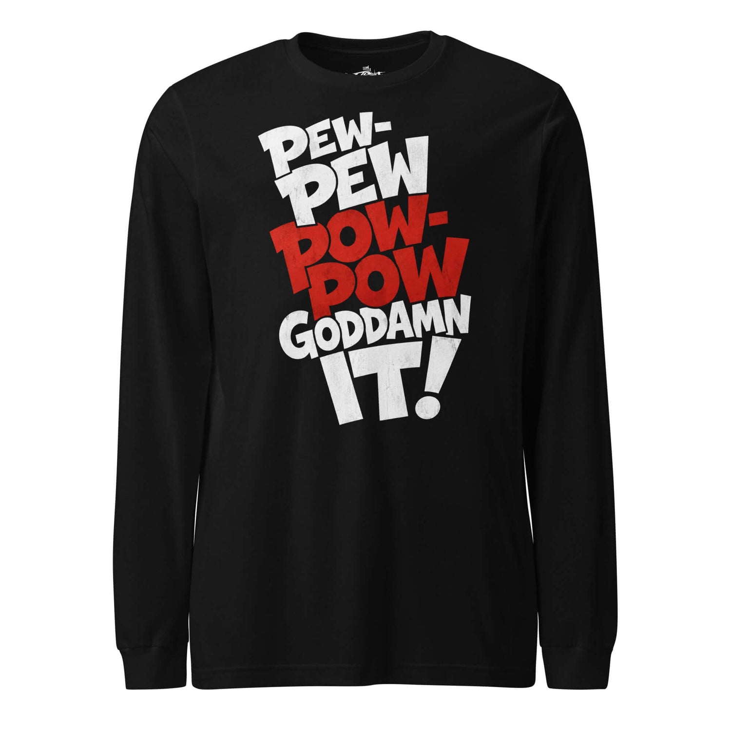 PEW-PEW graphic long sleeve t-shirt by Saltwater & Diesel