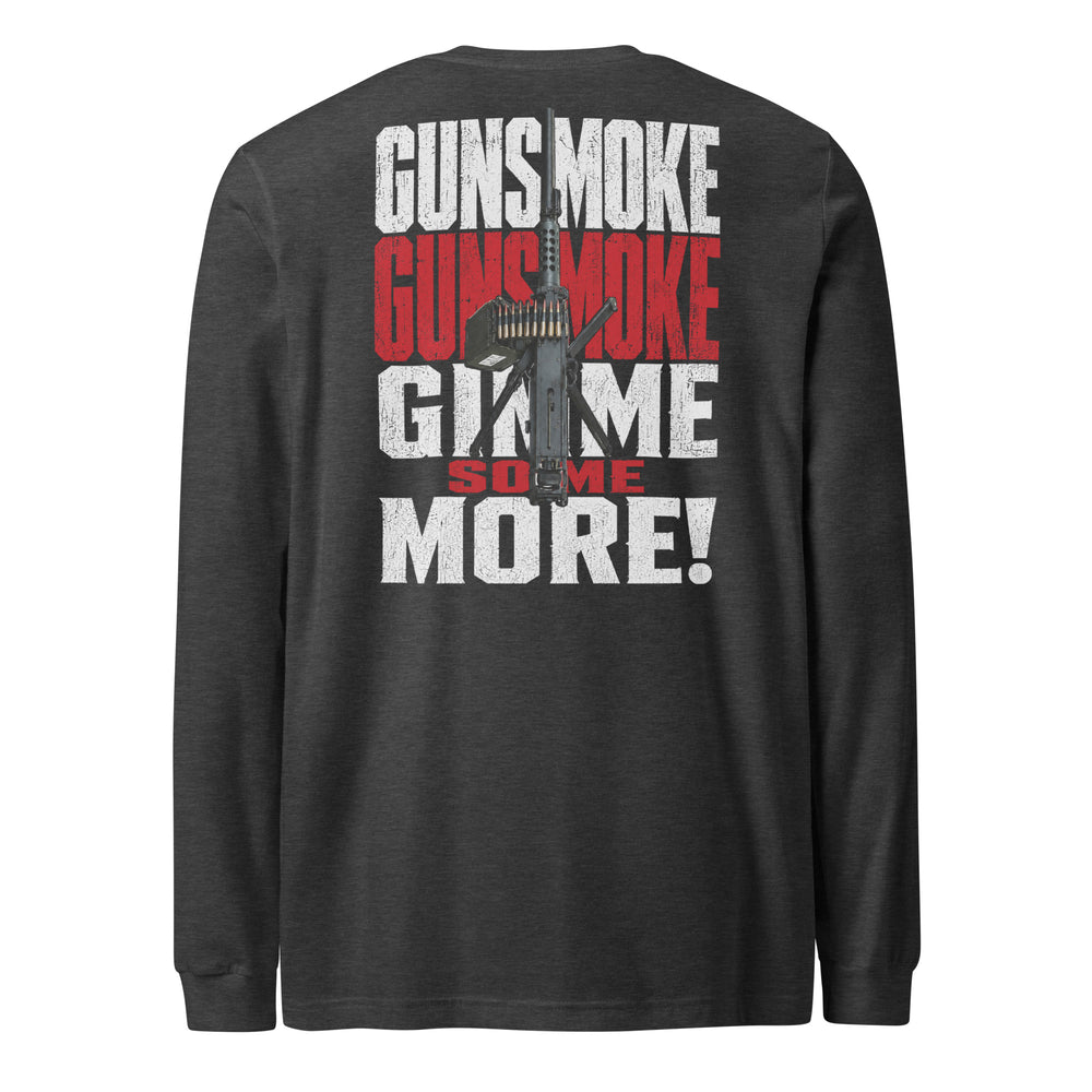Gunsmoke graphic long sleeve t-shirt by Saltwater & Diesel