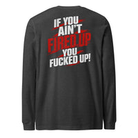 Fired Up graphic long sleeve t-shirt by Saltwater & Diesel