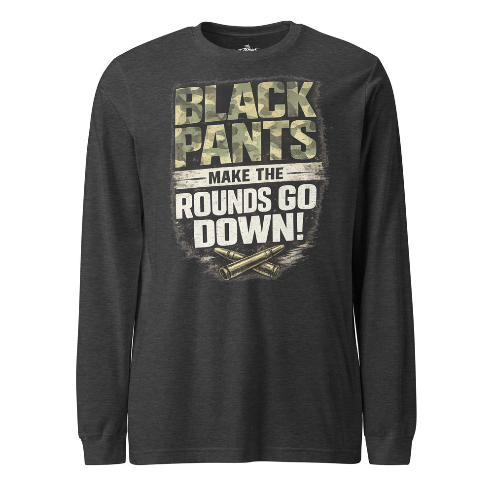 Black Pants graphic long sleeve t-shirt by Saltwater & Diesel