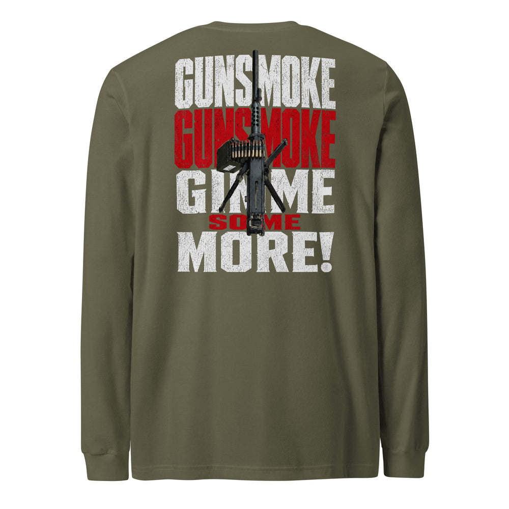 Gunsmoke graphic long sleeve t-shirt by Saltwater & Diesel