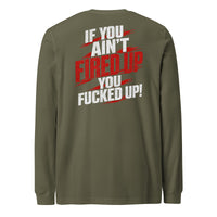Fired Up graphic long sleeve t-shirt by Saltwater & Diesel