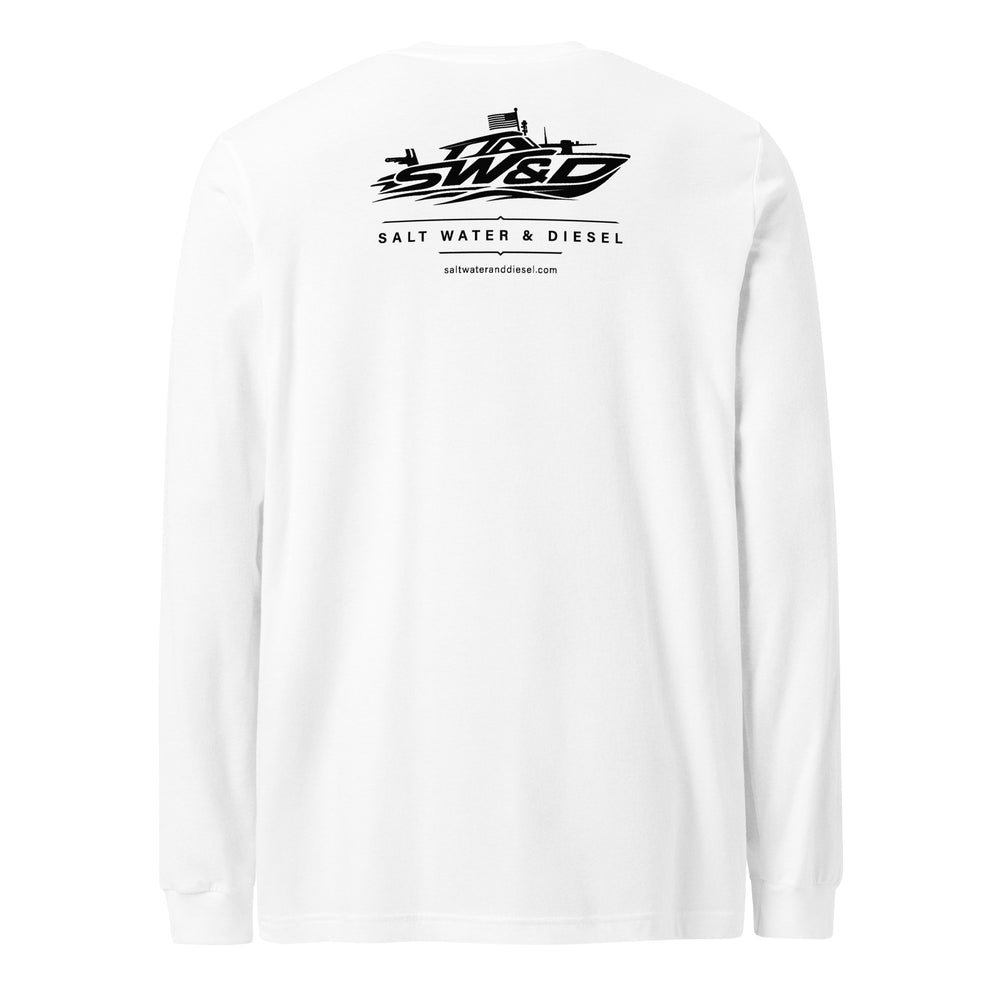 Saltwater & Diesel long sleeve graphic t-shirt