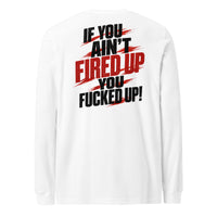 Fired Up graphic long sleeve t-shirt by Saltwater & Diesel