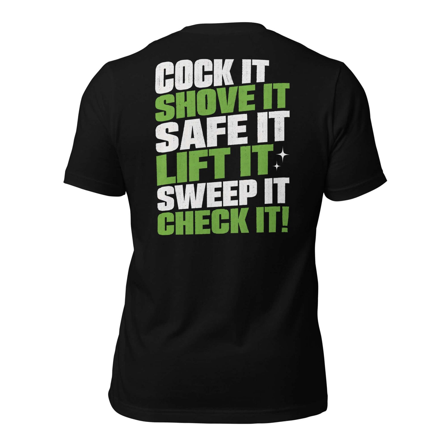 Cock It graphic t-shirt by Saltwater & Diesel