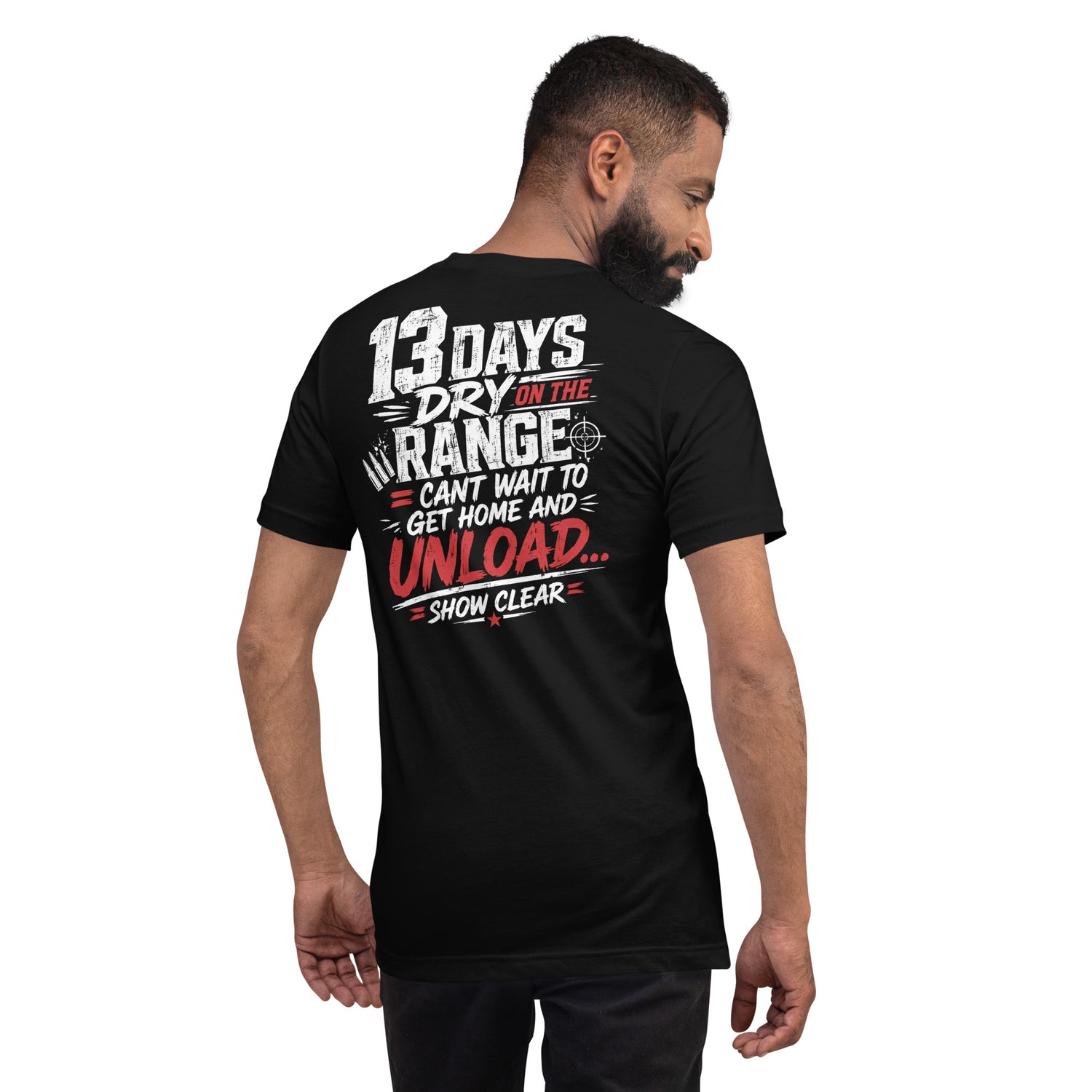 13 Days On The Range graphic t-shirt by Saltwater & Diesel