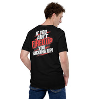 Fired Up graphic t-shirt by Saltwater & Diesel