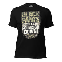 Black Pants graphic t-shirt by Saltwater & Diesel