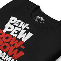PEW-PEW graphic t-shirt by Saltwater & Diesel