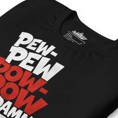 PEW-PEW graphic t-shirt by Saltwater & Diesel