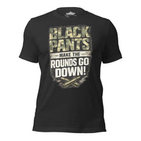 Black Pants graphic t-shirt by Saltwater & Diesel