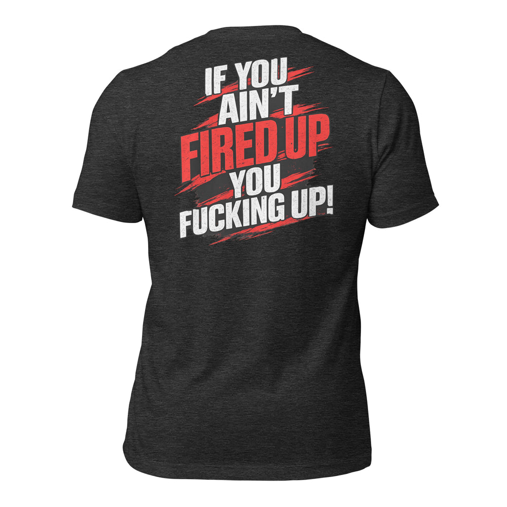 Fired Up graphic t-shirt by Saltwater & Diesel